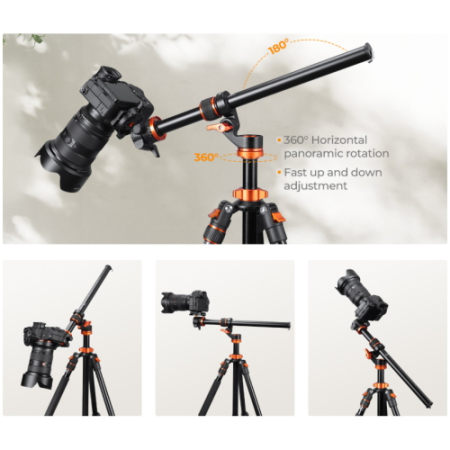 K&F Concept KF31.253 MS-104 - pozioma kolumna centralna - możliwości